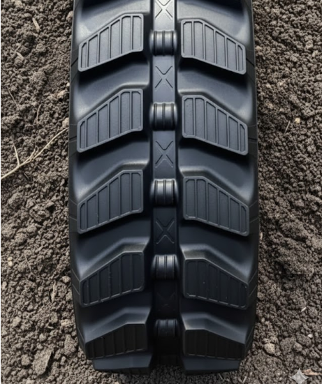 Rippa R10 Heavy Duty Rubber Track - Staggered Block Tread Pattern