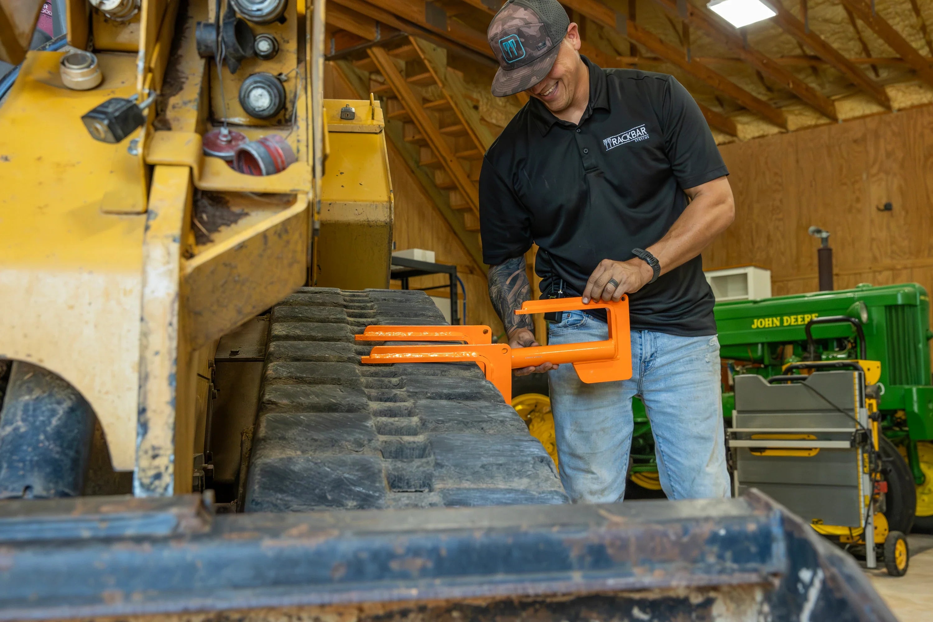 Track Bar - Skid Steer Track Easy Installation Tool