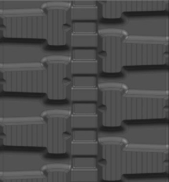 Kubota KX121-3 Heavy Duty Rubber Track - T Block Tread Pattern