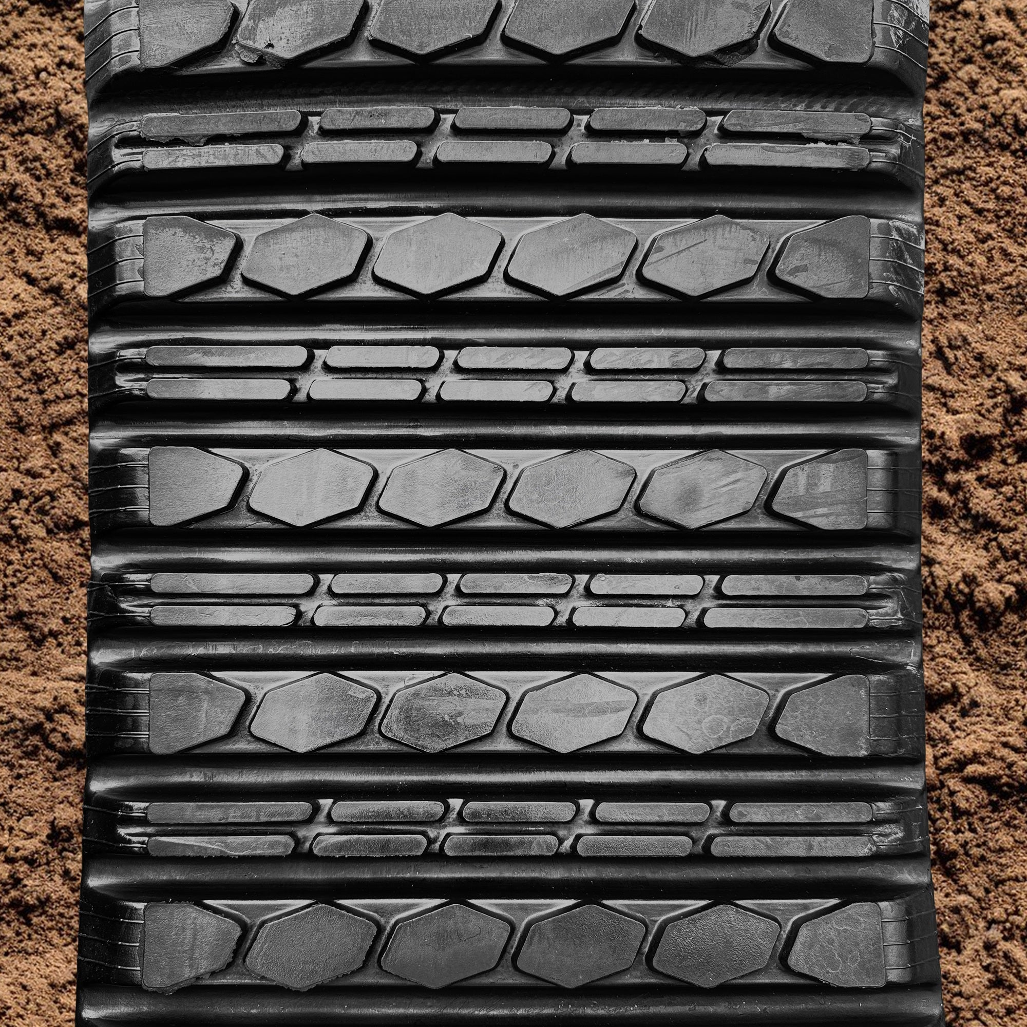 Caterpillar 257B  Heavy Duty Rubber Track - Multi Bar Tread Pattern