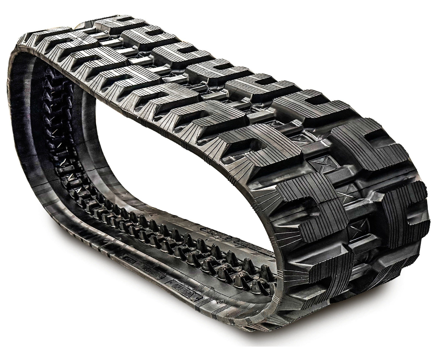 Yanmar T210 Heavy Duty Rubber Track - C-Lug Tread Pattern