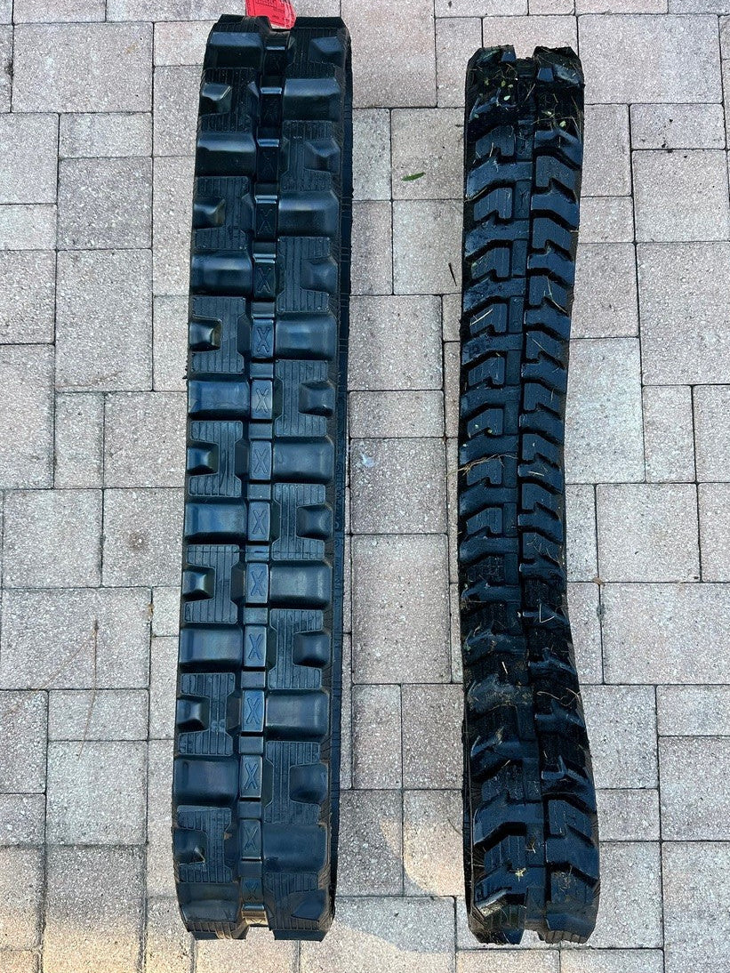 JQ Power 400R Heavy Duty Rubber Track - C-Lug Tread Pattern