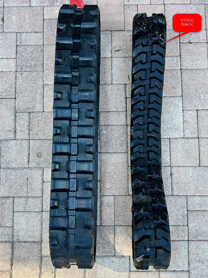 AGT YSRT14 Heavy Duty Rubber Track - C-Lug Tread Pattern
