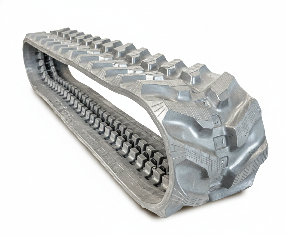 300x52.5Nx80 NON MARKING Mini Excavator Heavy Duty Rubber Track - L Tread Pattern