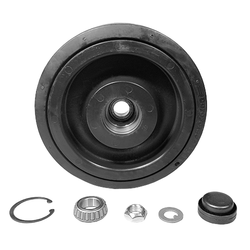Caterpillar 257 10" DuroForce Bogie Wheel Assembly With Complete Bearing Kit