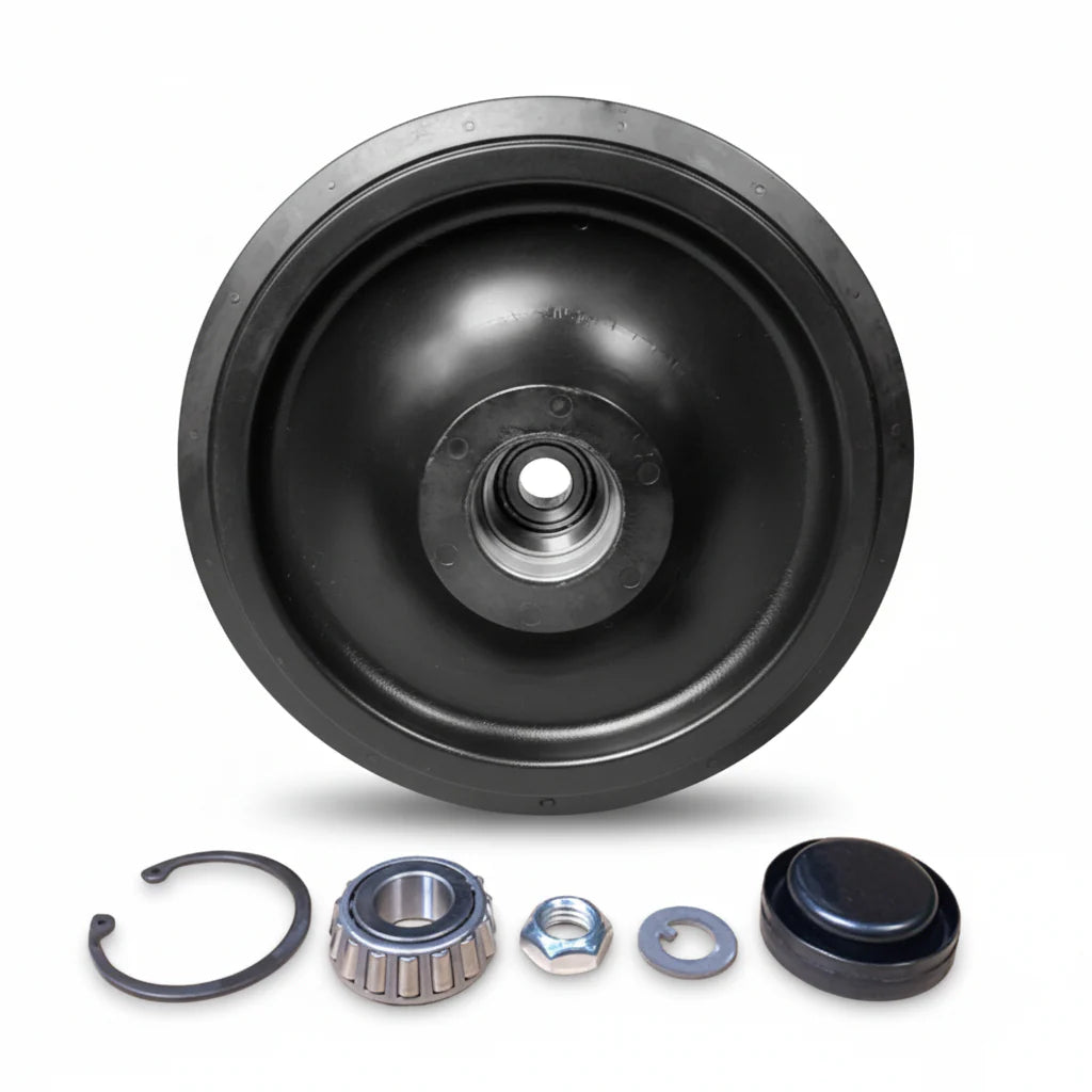 Caterpillar 257 14" DuroForce Wheel Assembly With Complete Bearing Kit