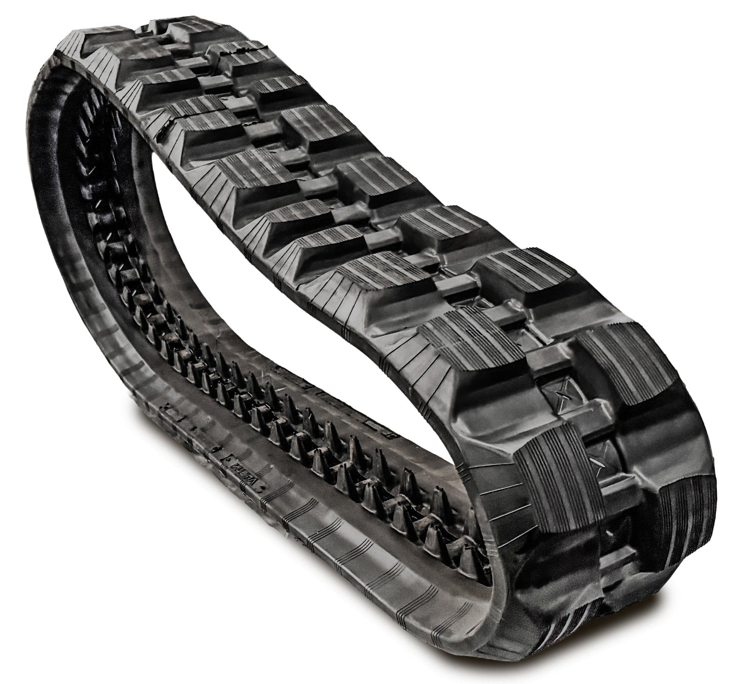 Vermeer S450TX Heavy Duty Rubber Track - Staggered Block Tread Pattern