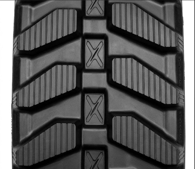Kubota K008-3  Heavy Duty Rubber Track - D1 Lug Tread Pattern