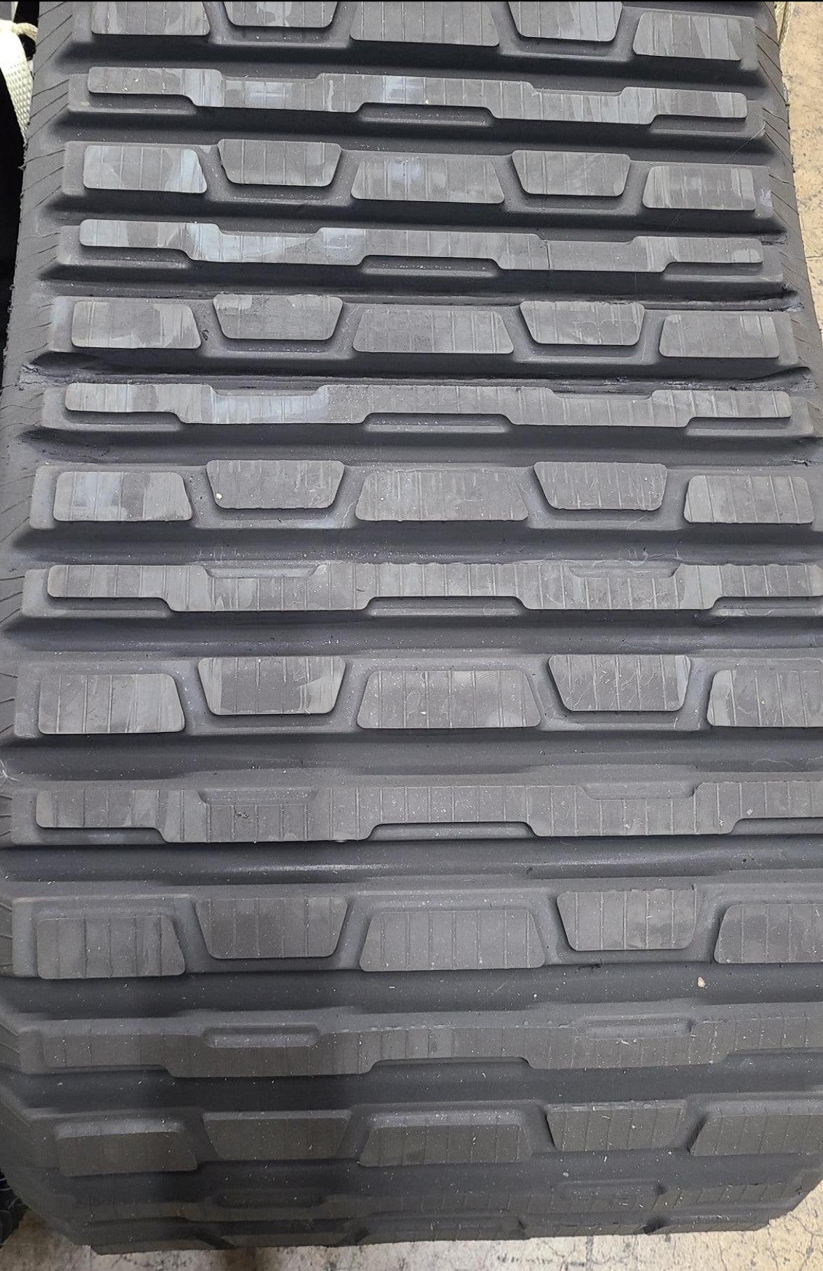 Caterpillar 247B  Heavy Duty Rubber Track - Multi Bar Tread Pattern