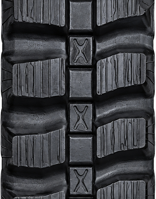 Rippa NDI625 Premium Heavy Duty Rubber Track - Split Block Turf Friendly Tread Pattern