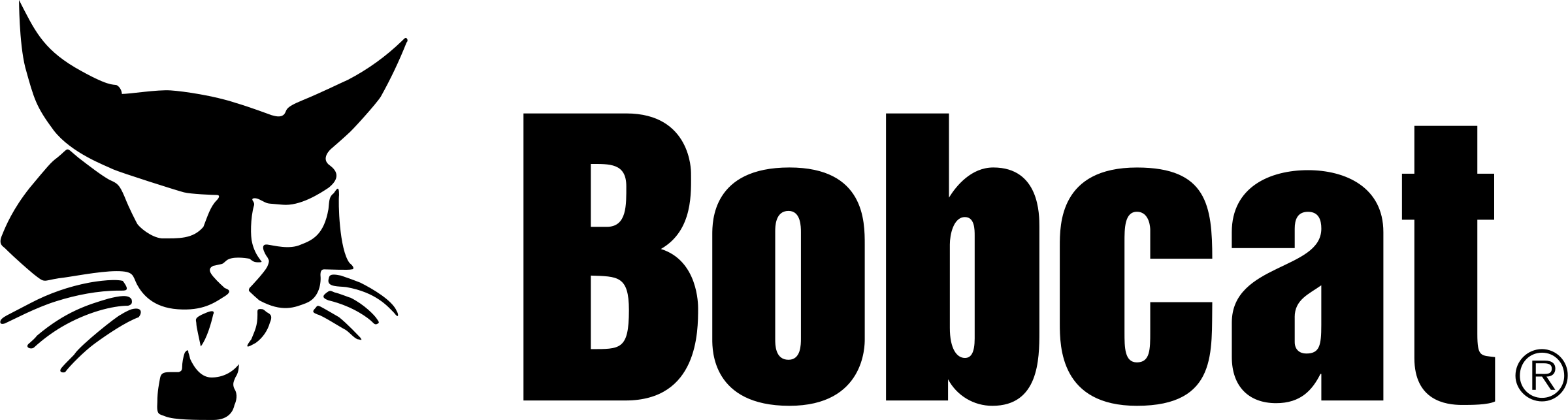 Bobcat Logo for Skid Steers or Compact Track Logos
