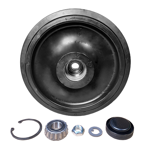 Caterpillar 257 14" DuroForce Wheel Assembly With Complete Bearing Kit